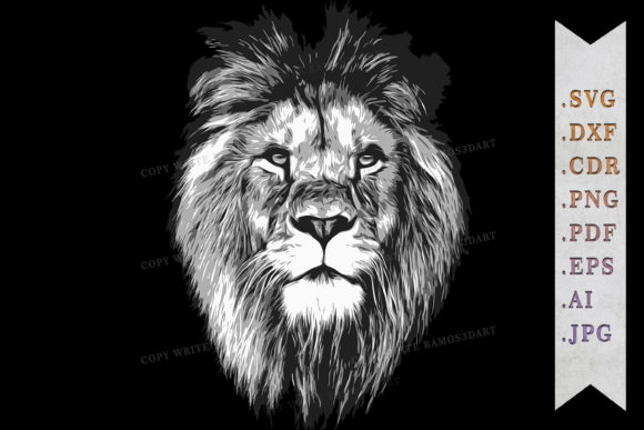 Download Lion Sublimation Print, Cut or Engrave - Premium Resources