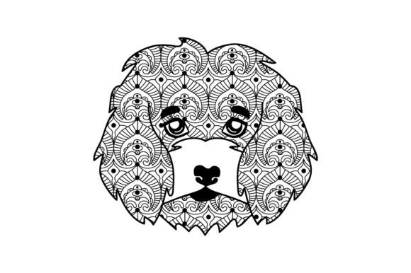 Download Golden Doodle Mandala - Gold Collection
