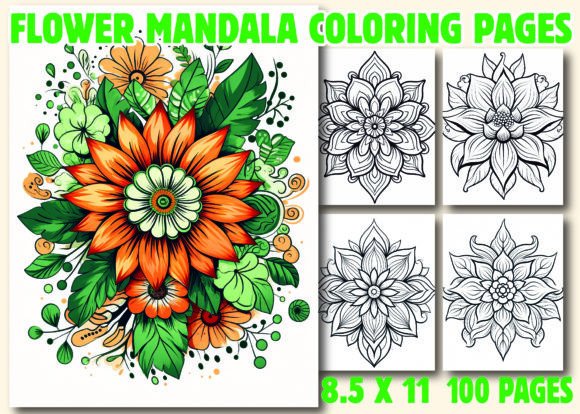 Download Flower Mandala Coloring Pages - Flower mandala Collection