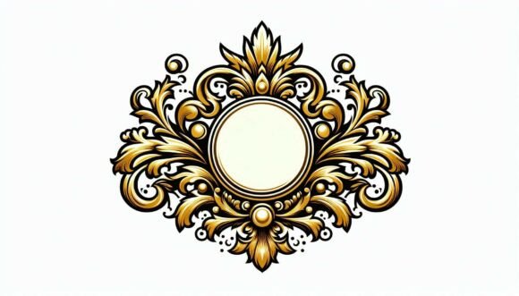 Download Golden Ornate Design - Gold Collection