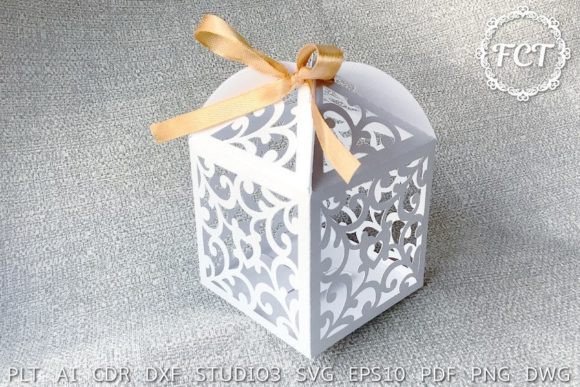 Download Wedding Favor Box SVG Cricut Laser Cut - Wedding Collection