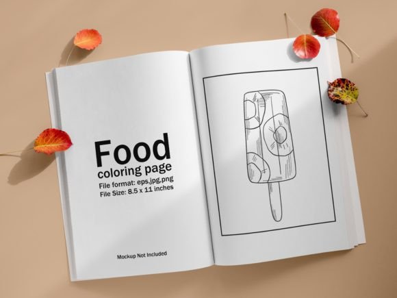 Download Patterned Ice Pop Coloring Page - Premium Resources