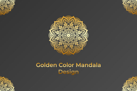 Download Golden Mandala Design - Gold Collection