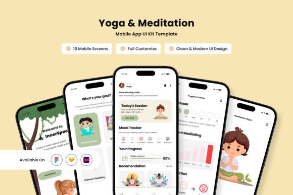 Download InnerSpace - Meditation Design Template - Meditation design Collection