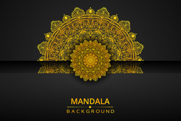 Download Modern Luxury Golden Mandala Background - Gold Collection