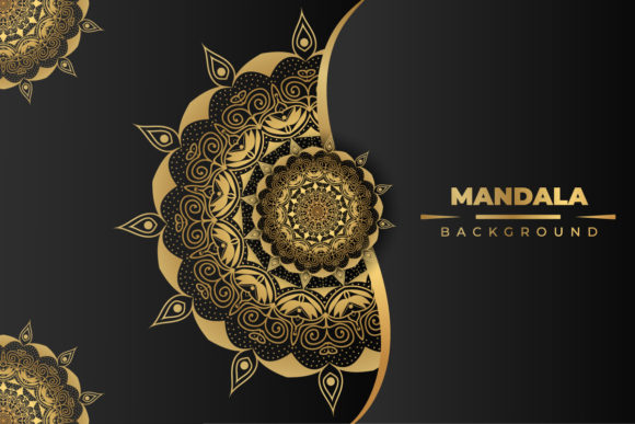 Download Luxury Golden Mandala Background Design - Gold Collection
