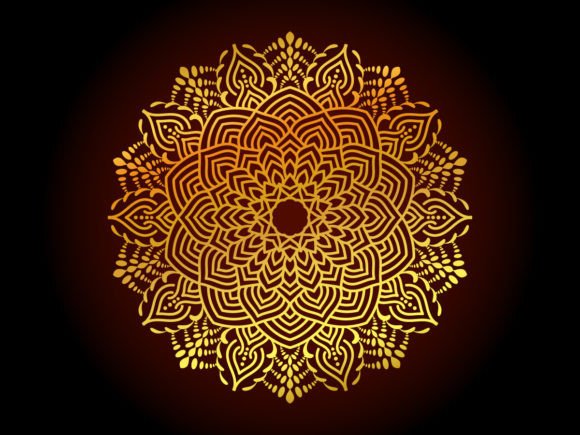 Download Luxury Golden Mandala Background Design - Gold Collection